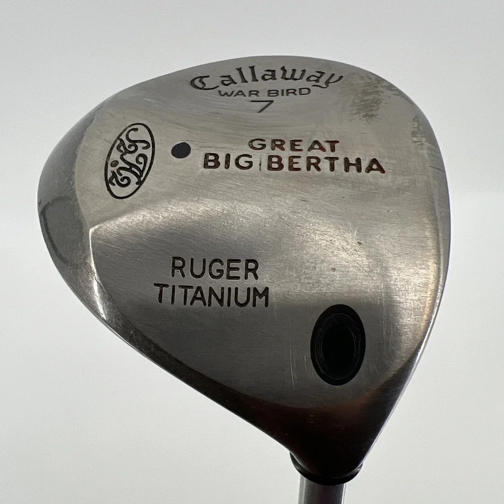 Callaway Great Big Bertha Warbird 7 Wood Ruger Titanium RH Firm Flex Approx 42''